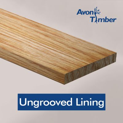 UnGrooved Solid Oak Door Lining Set With Doorstop