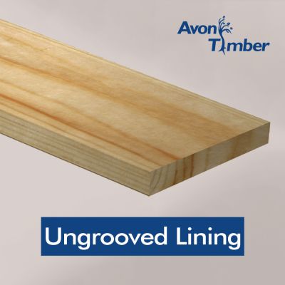UnGrooved Solid Pine Door Lining Set With Doorstop